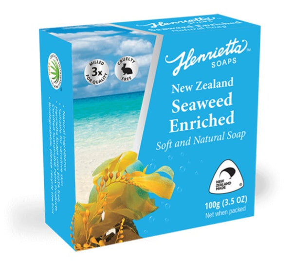 Henrietta Seaweed Enriched Soap 100g