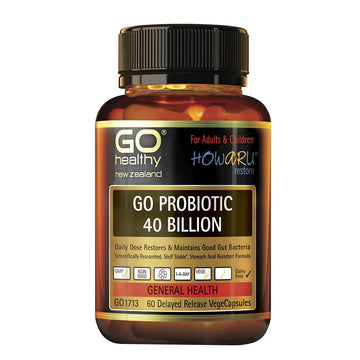 GO Healthy Go Probiotic 40 Billion