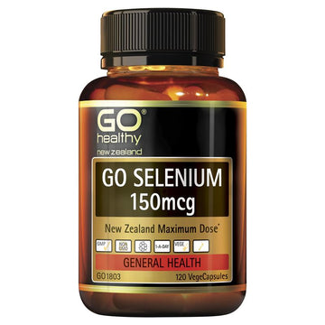 GO Healthy Go Selenium 150mcg 120 Vege Capsules