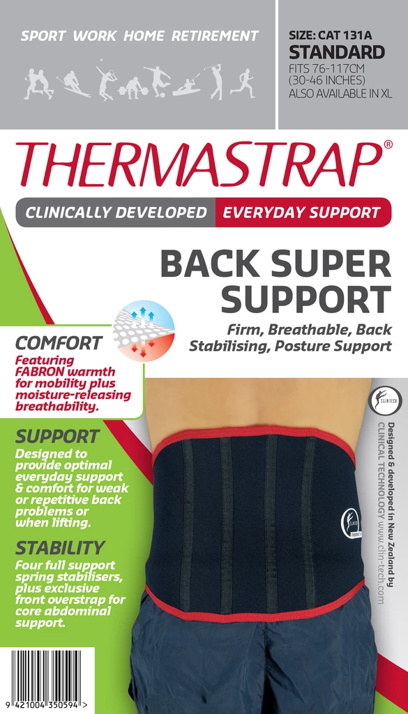 Thermastrap injury support range