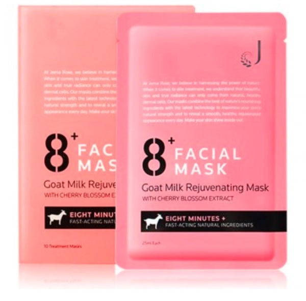 Jema rose 8+ Minutes 8-minute EGF goat milk mask (1 piece)