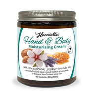 Henrietta Hand & Body Moisturising Cream 250g