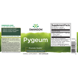 Swanson – Pygeum – Standardized Extract 125mg 100C