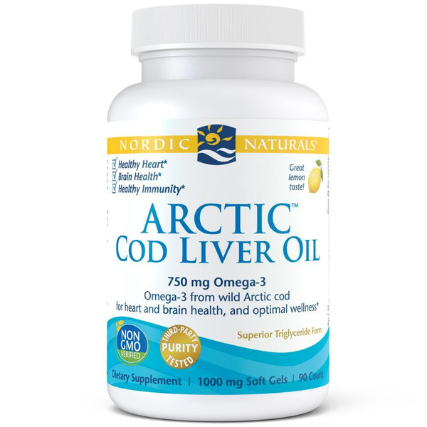 Nordic Naturals Arctic Cod Liver Oil 90sg