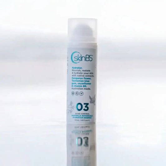 Skin B5 Acne Control Australian Botanicals Hydration Essence 50ml Acne Treatment,Clear Complexion,Clear Skin,Combination Skin,cracked skin,dry skin,dry skin cream,Dry Skin Gel,dry skin wash,Healthy Skin,Hydrating Skin Care,itchy dry skin,itchy skin,Moistu