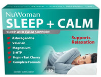 NuWoman Sleep + Calm 30 Capsules