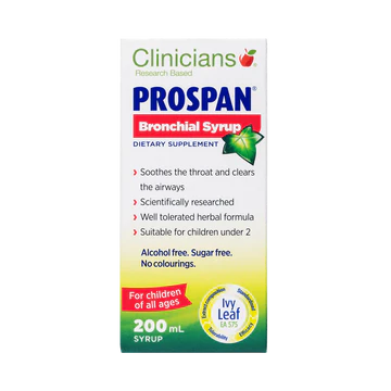 Clinicians Prospan Bronchial Syrup 200ml