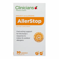 Clinicians Allerstop 30 Chewable Tablets