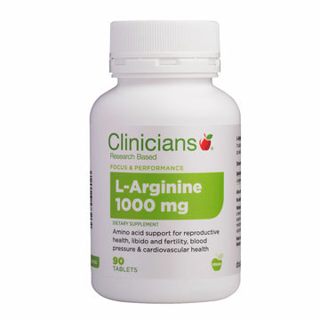 Clinicians L-Arginine 1000mg 90 Tablets