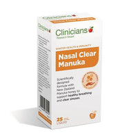 Clinicians Nasal Clear Manuka 25ml