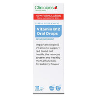 Clinicians Vitamin B12 Oral Drops 12ml