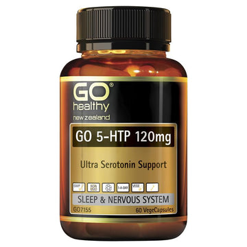 GO Healthy Go 5-HTP 120mg 60 Vege Capsules