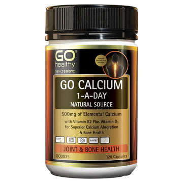 GO Healthy Go Calcium 1-A-Day 120 Capsules