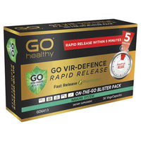 GO Healthy Go Vir-Defence Rapid Release 30 Vege Capsules