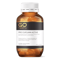 GO Healthy Pro Curcumin Active 30 Vege Capsules