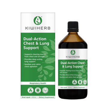 Kiwiherb Dual Action Chest & Lung Support 200ml