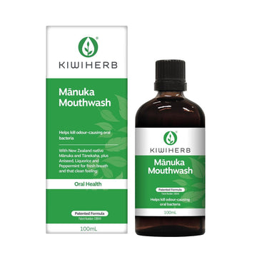 Kiwiherb Manuka Mouthwash 100ml