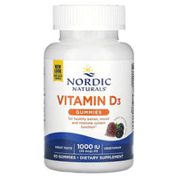 Nordic Naturals Vitamin D3 Wild Berry Gummies