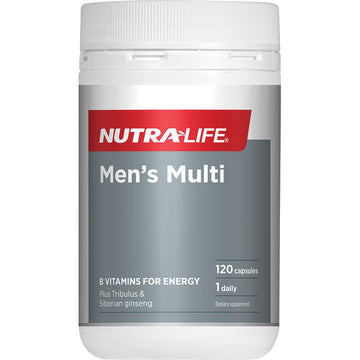 Nutra-Life Mens Multi One-A-Day 120 Capsules