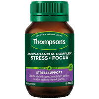 Thompson's Ashwagandha Complex Stress + Focus 60 Tablets