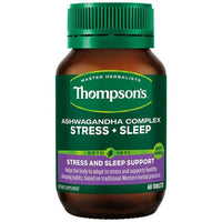 Thompson's Ashwagandha Complex Stress + Sleep 60 Tablets