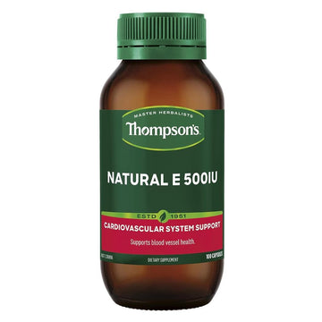 Thompson's Natural E 500IU 100 Capsules