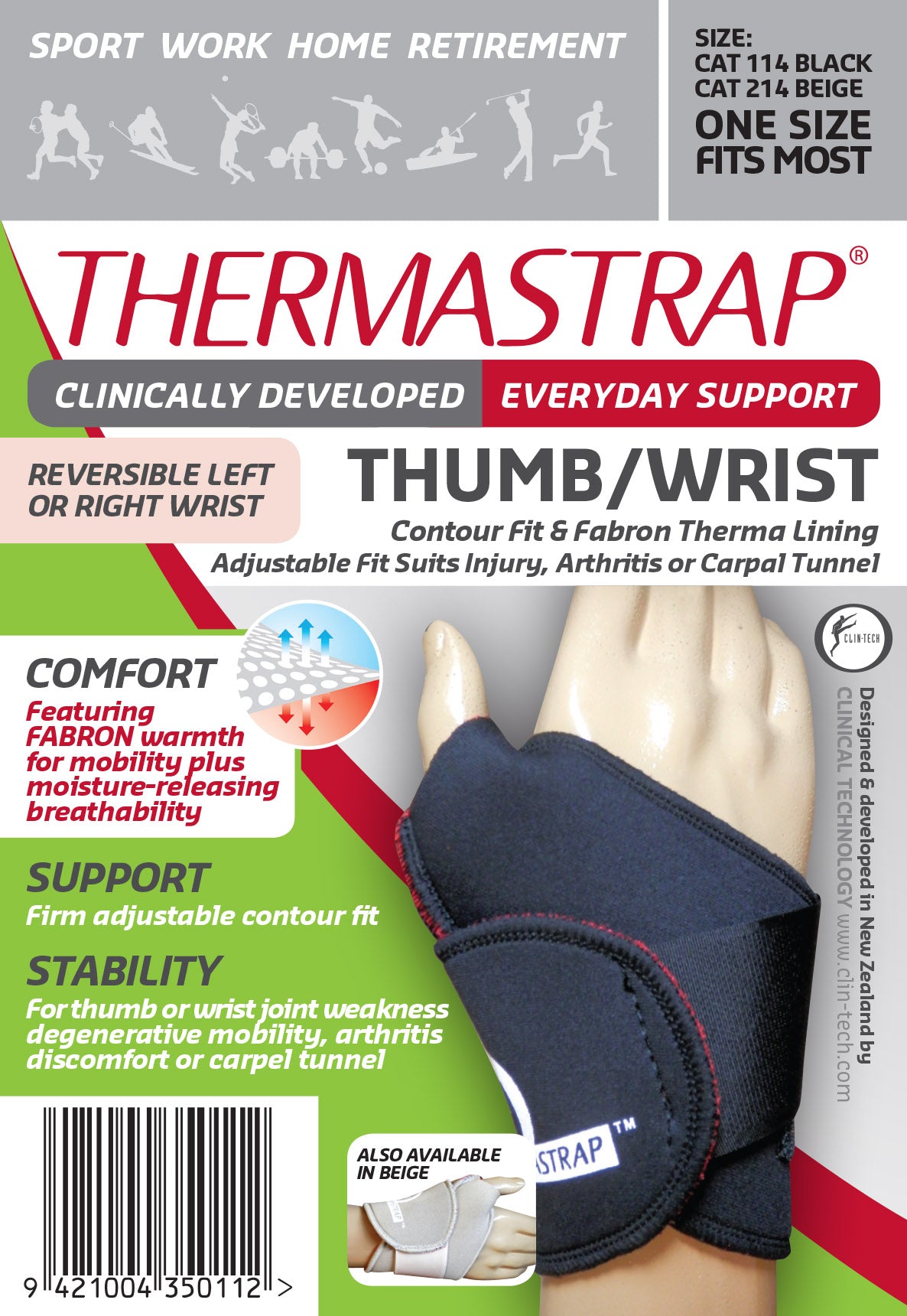 Thermastrap Thumb/Wrist Support