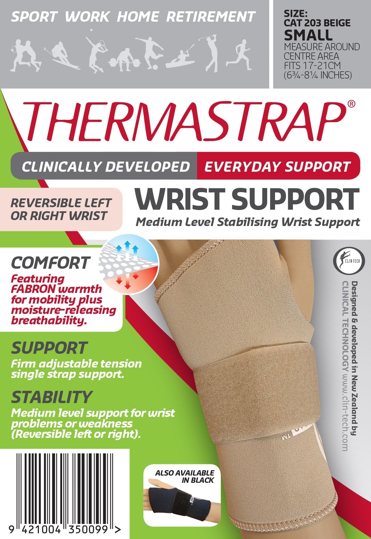 Thermastrap Wrist Support