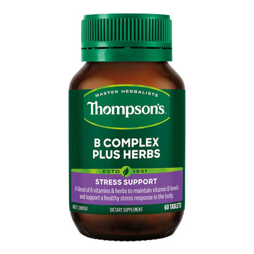 Thompson's B Complex Plus Herbs 60 Tablets