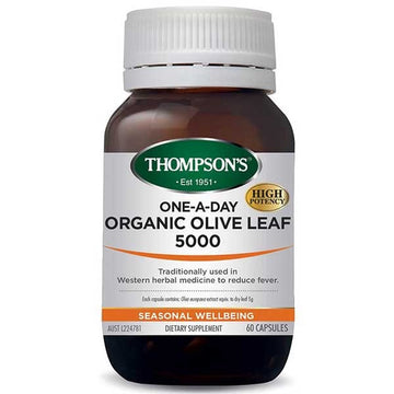 Thompson's One-A-Day Olive Leaf 5000 60 Capsules